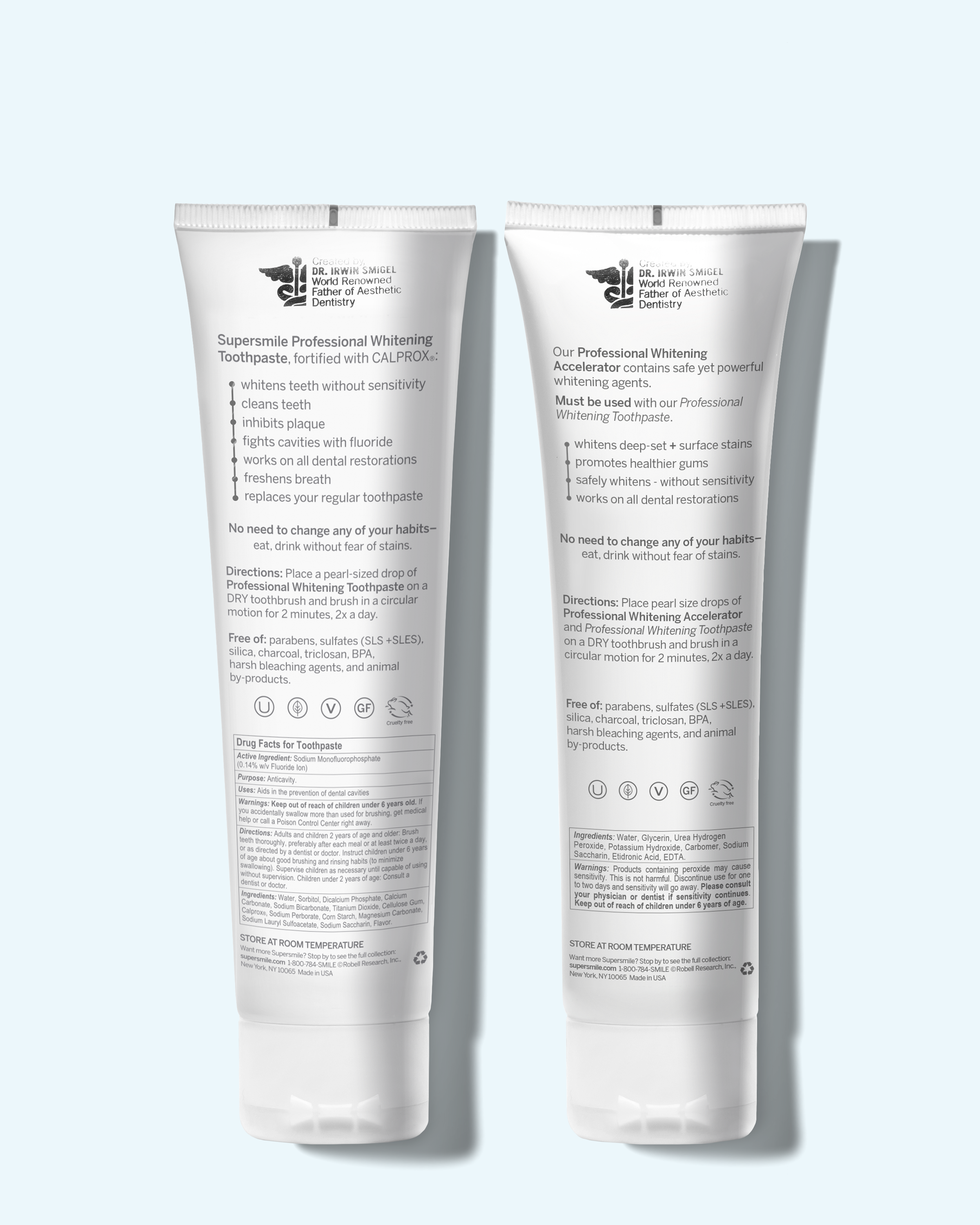 professional whitening system