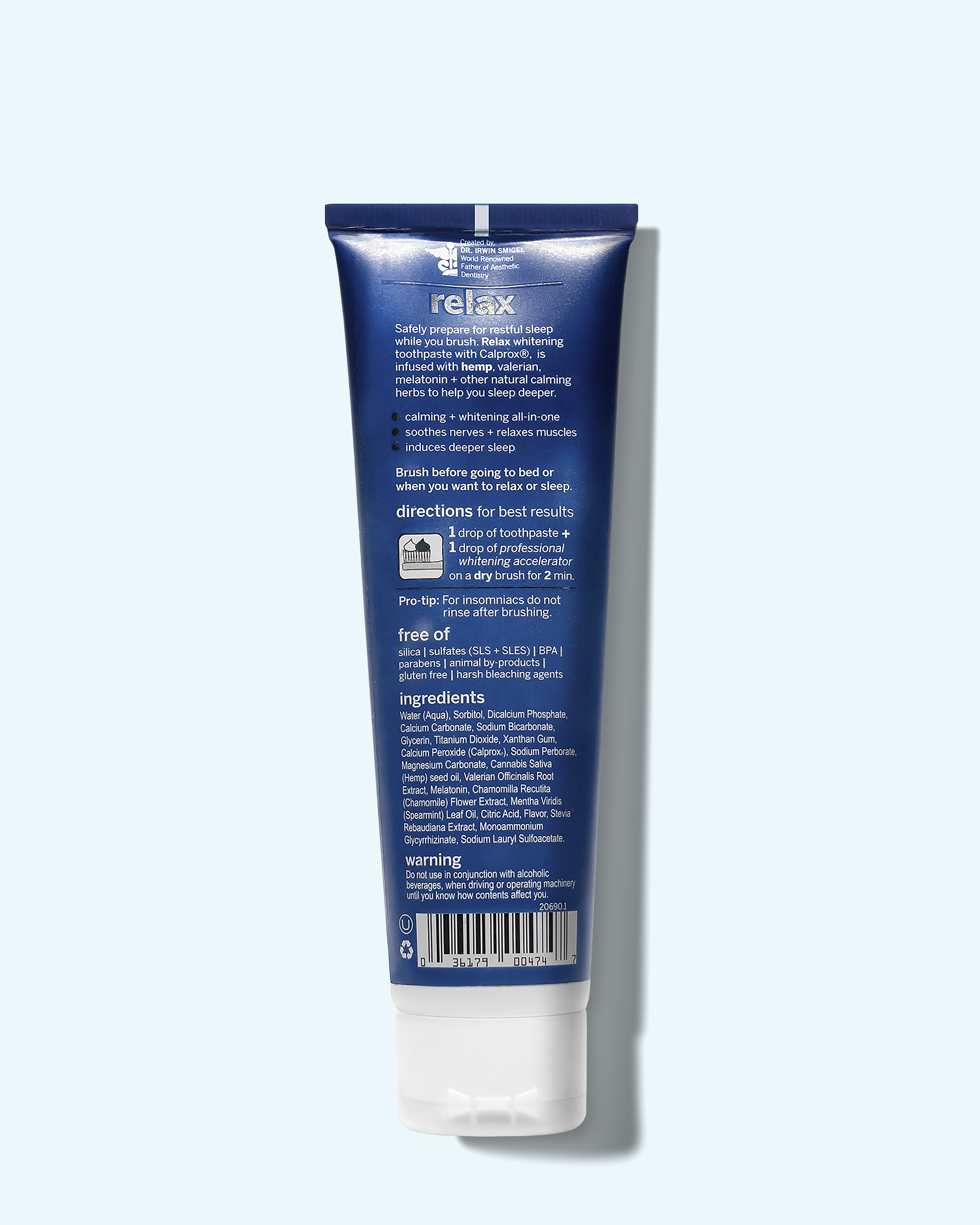 relax whitening toothpaste