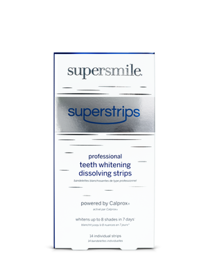 superstrips - professional teeth whitening dissolving strips Box