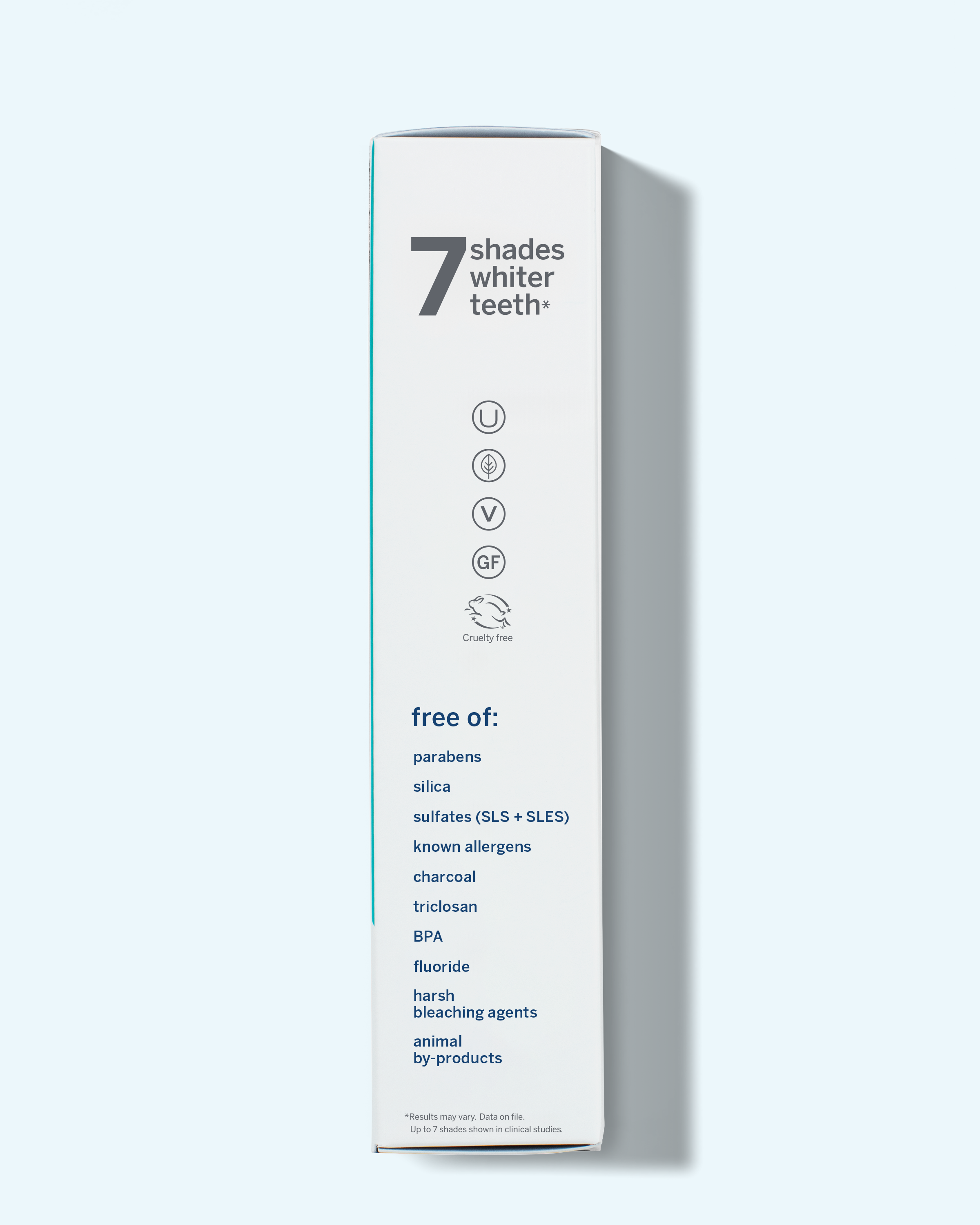 Fluoride Free professional whitening system