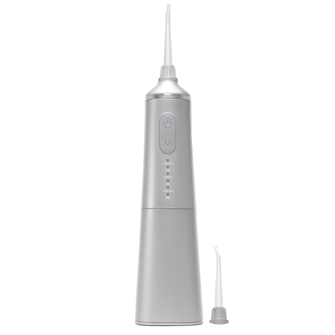 Zina Water Flosser - Improves gum health by removing particles, plaque - With 360 degree tip rotation