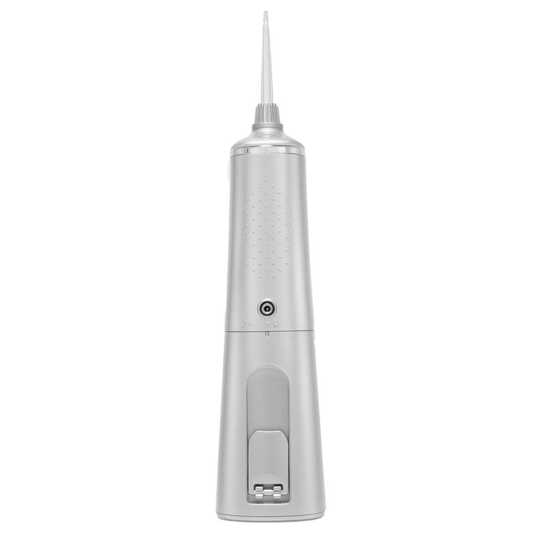 Zina Water Flosser - In silver color - Easy fill + clean reservoir