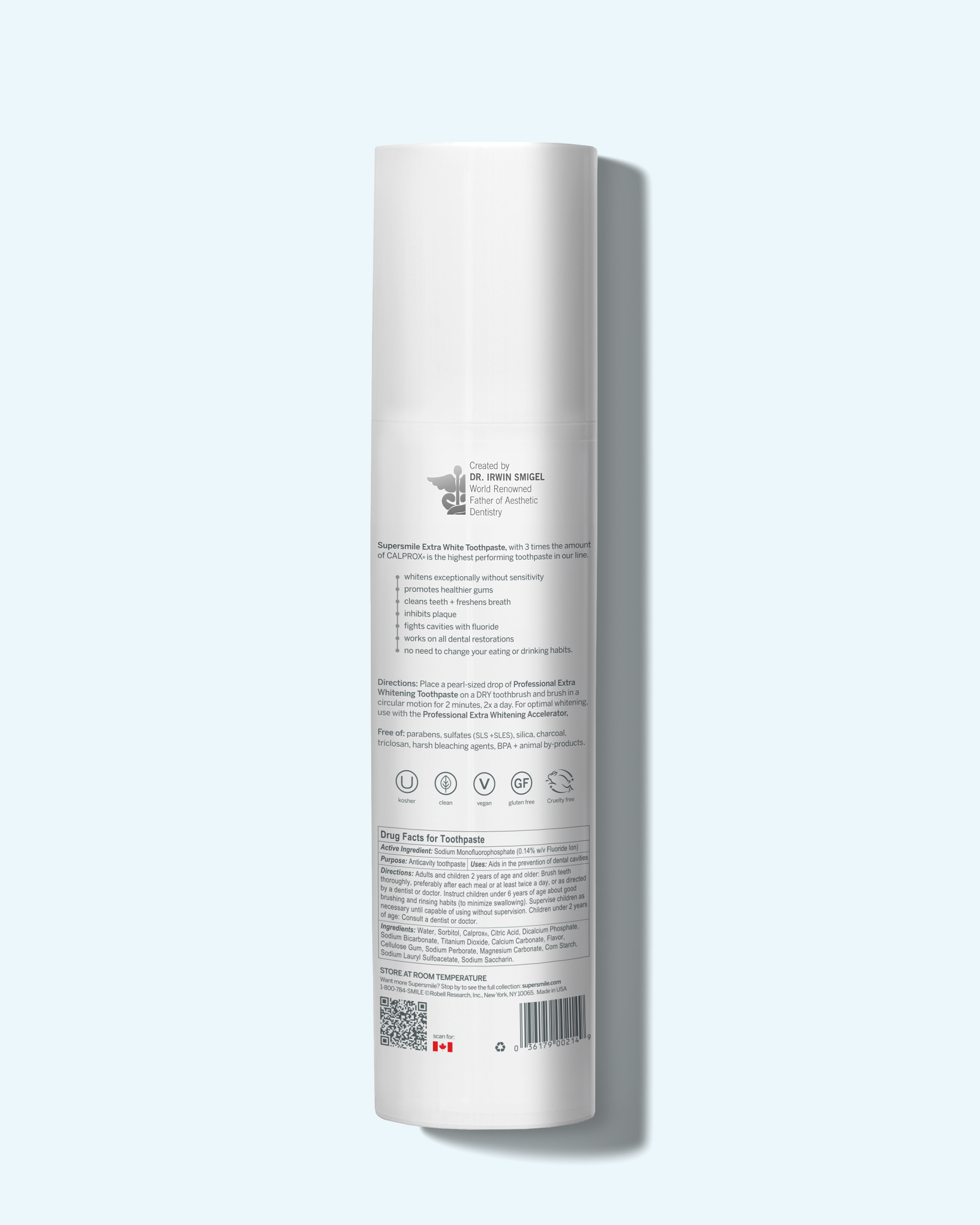 Extra White Toothpaste In a Pump – supersmile