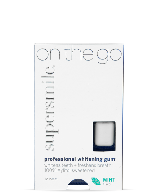 On-The-Go Teeth Whitening Gum