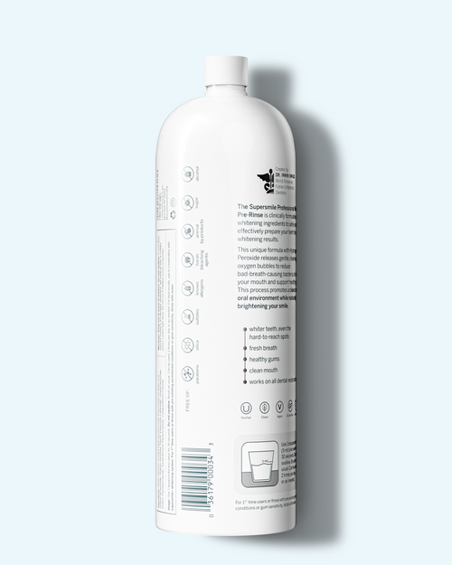 whitening pre-rinse