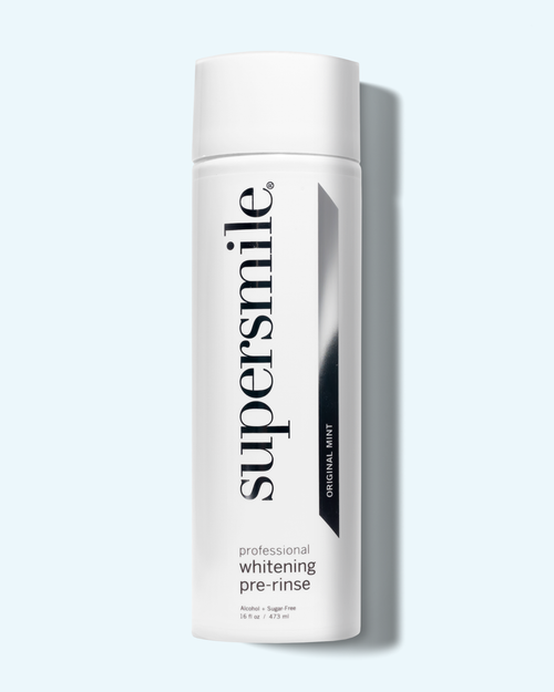 whitening pre-rinse