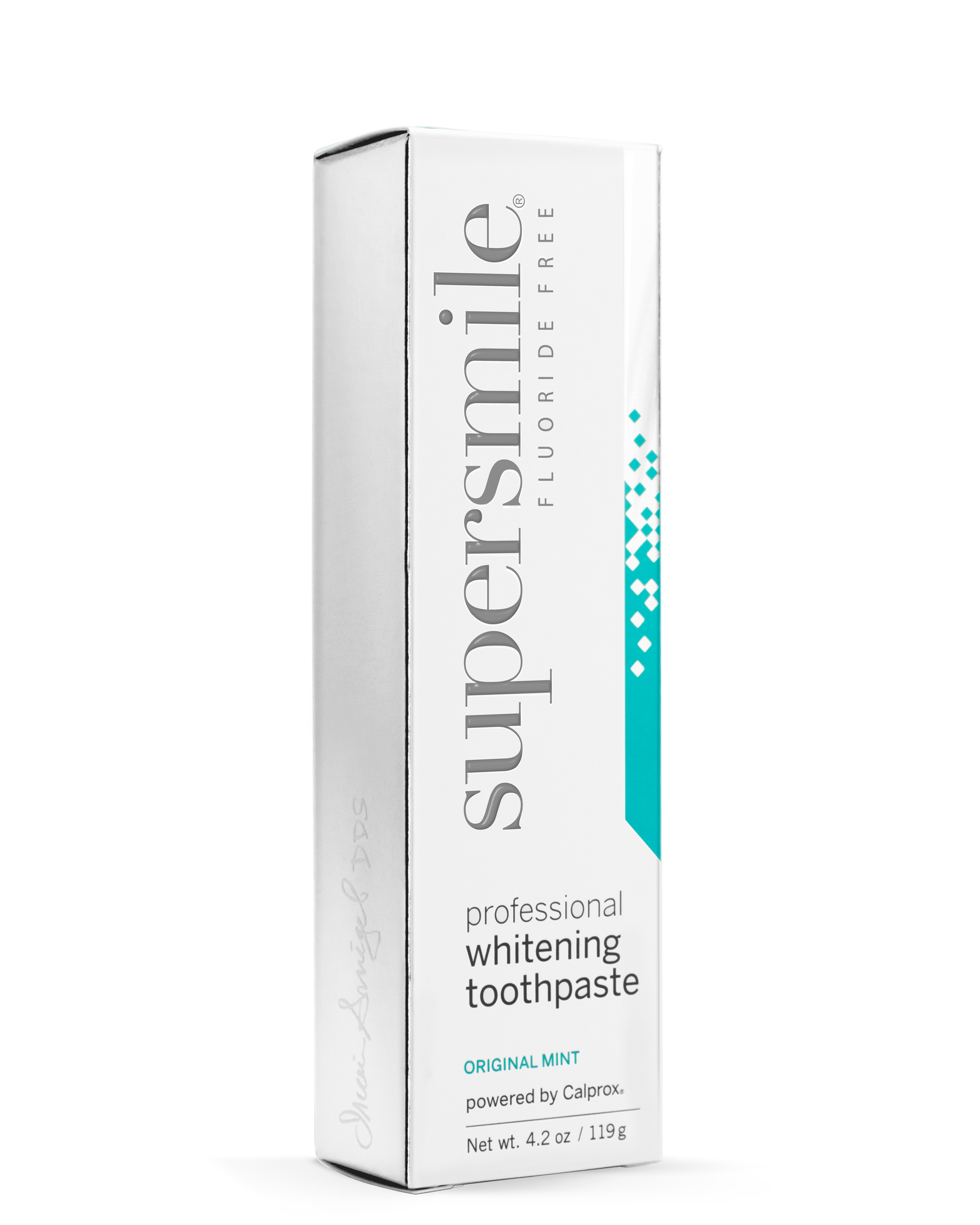 Professional Whitening Toothpaste - Fluoride Free- 4.2 OZ Box