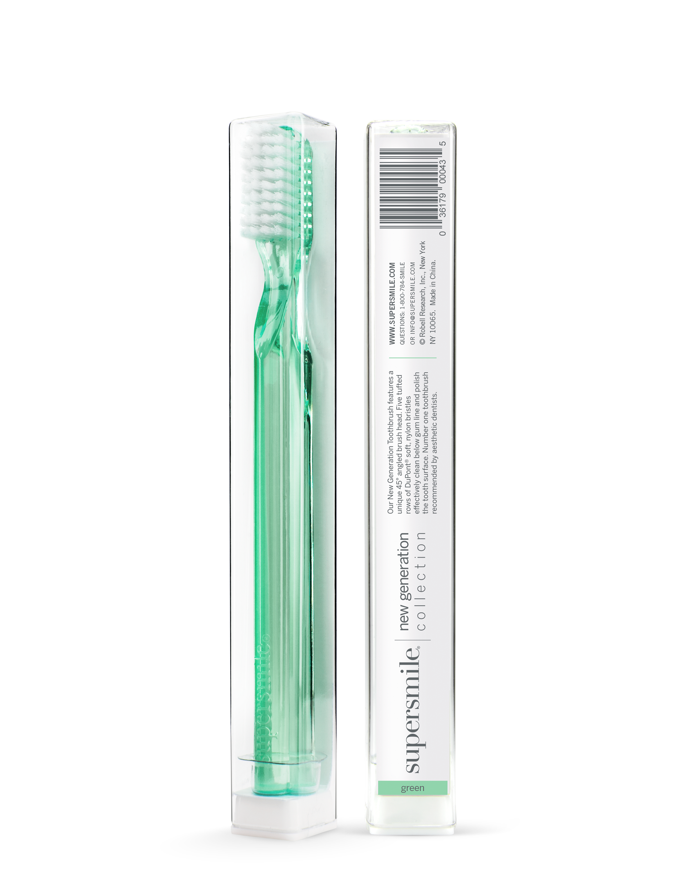 new generation 45° toothbrushes
