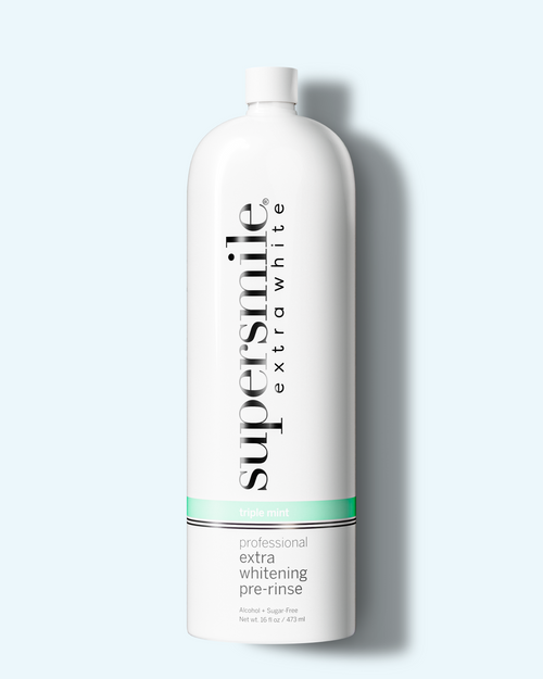 extra whitening pre-rinse
