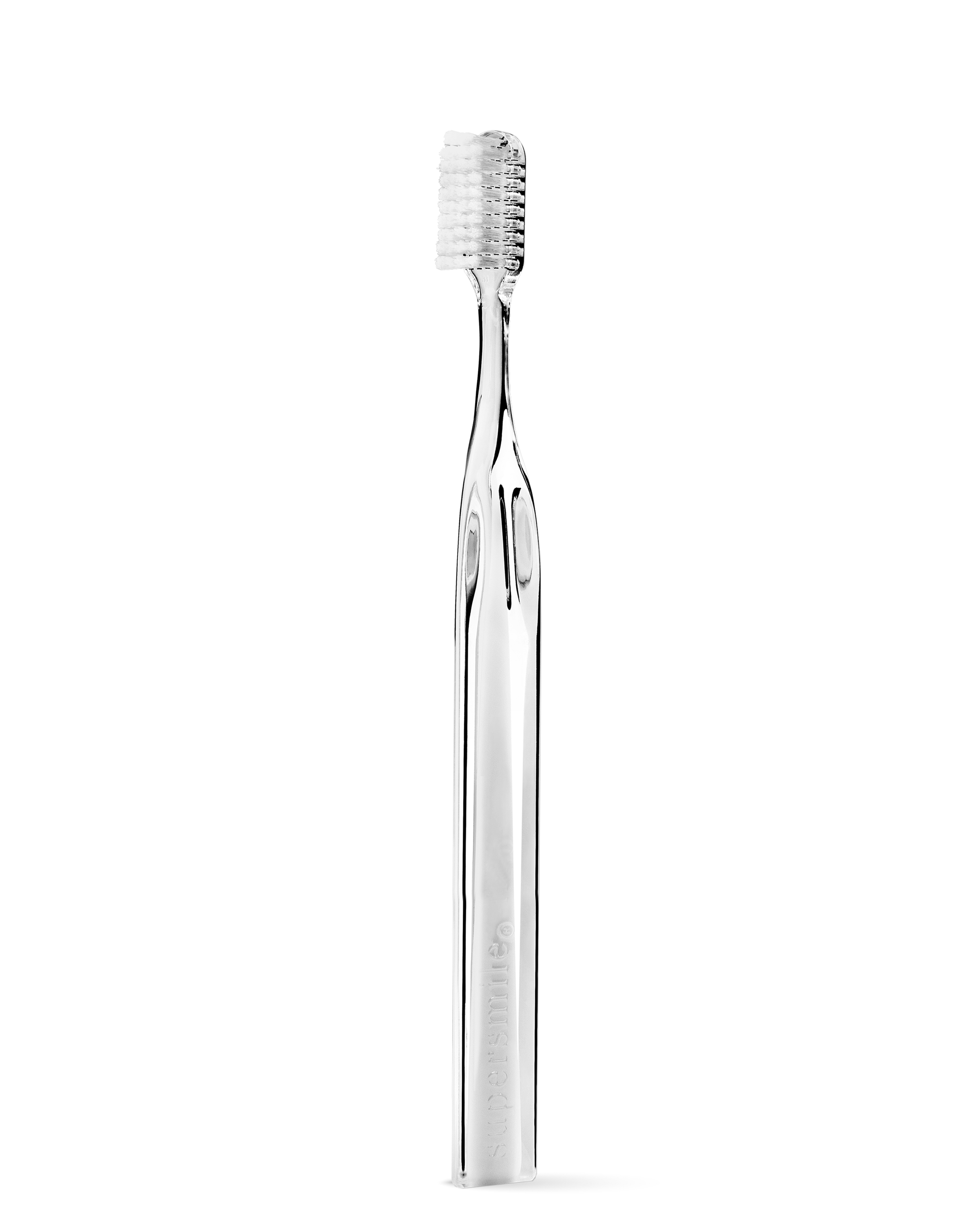 Crystal Collection 45º White Toothbrush