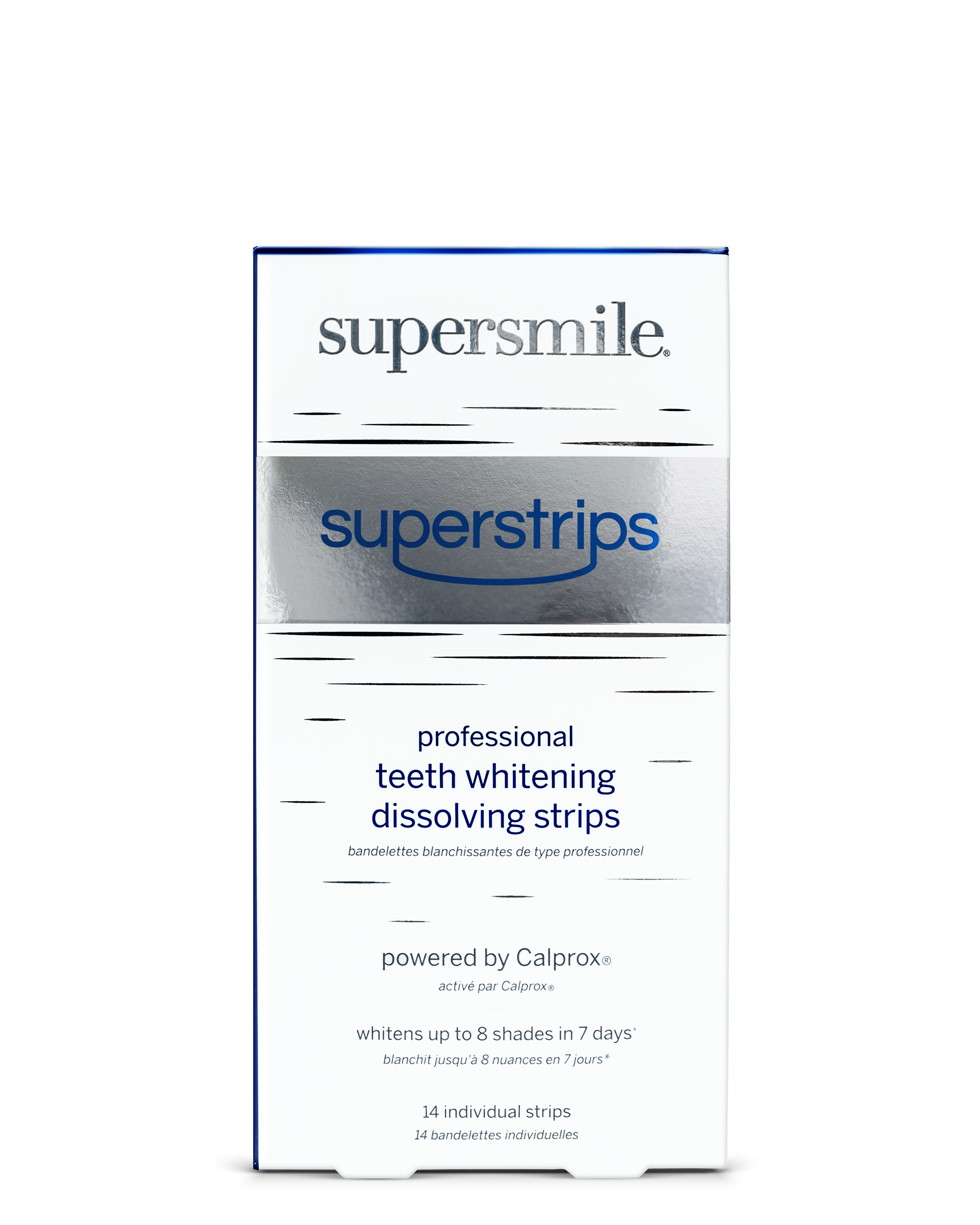 superstrips - professional teeth whitening dissolving strips Box