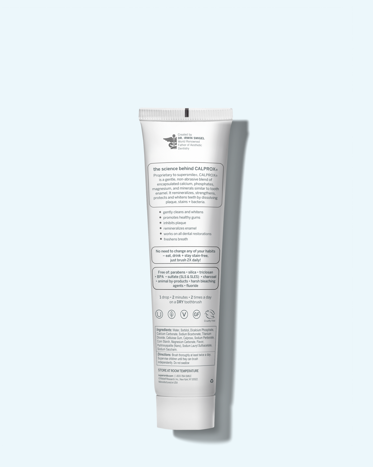 Fluoride Free Whitening Toothpaste (1.4 oz) – supersmile