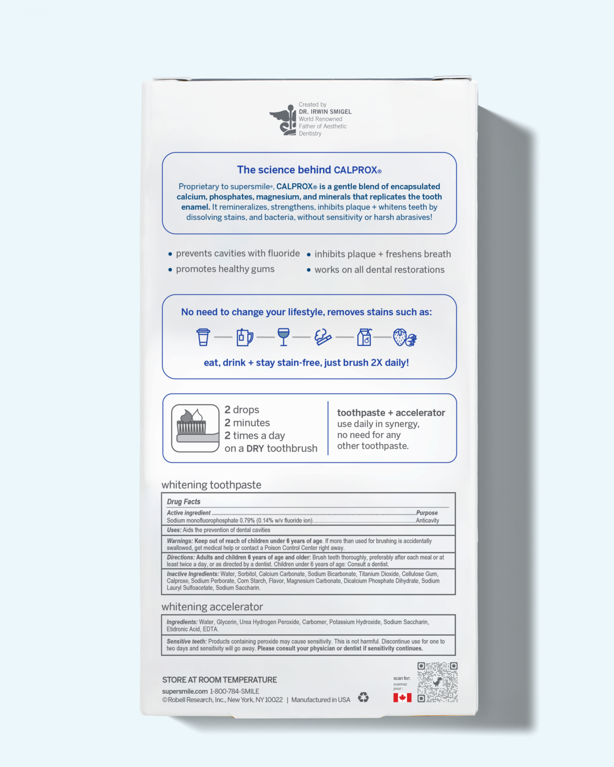 professional whitening system