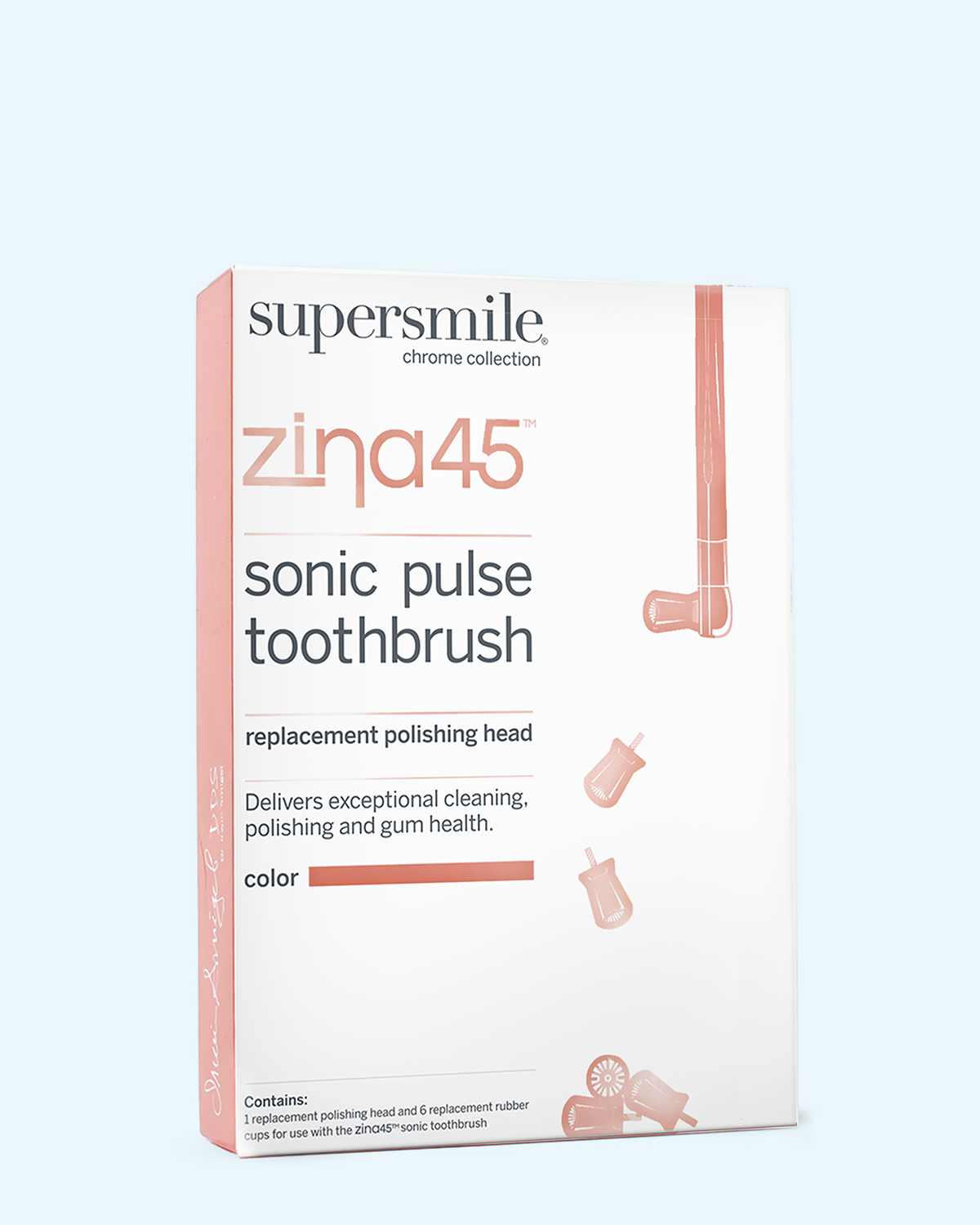 Replacement Polishing Toothbrush Head | Zine45™ | Supersmile