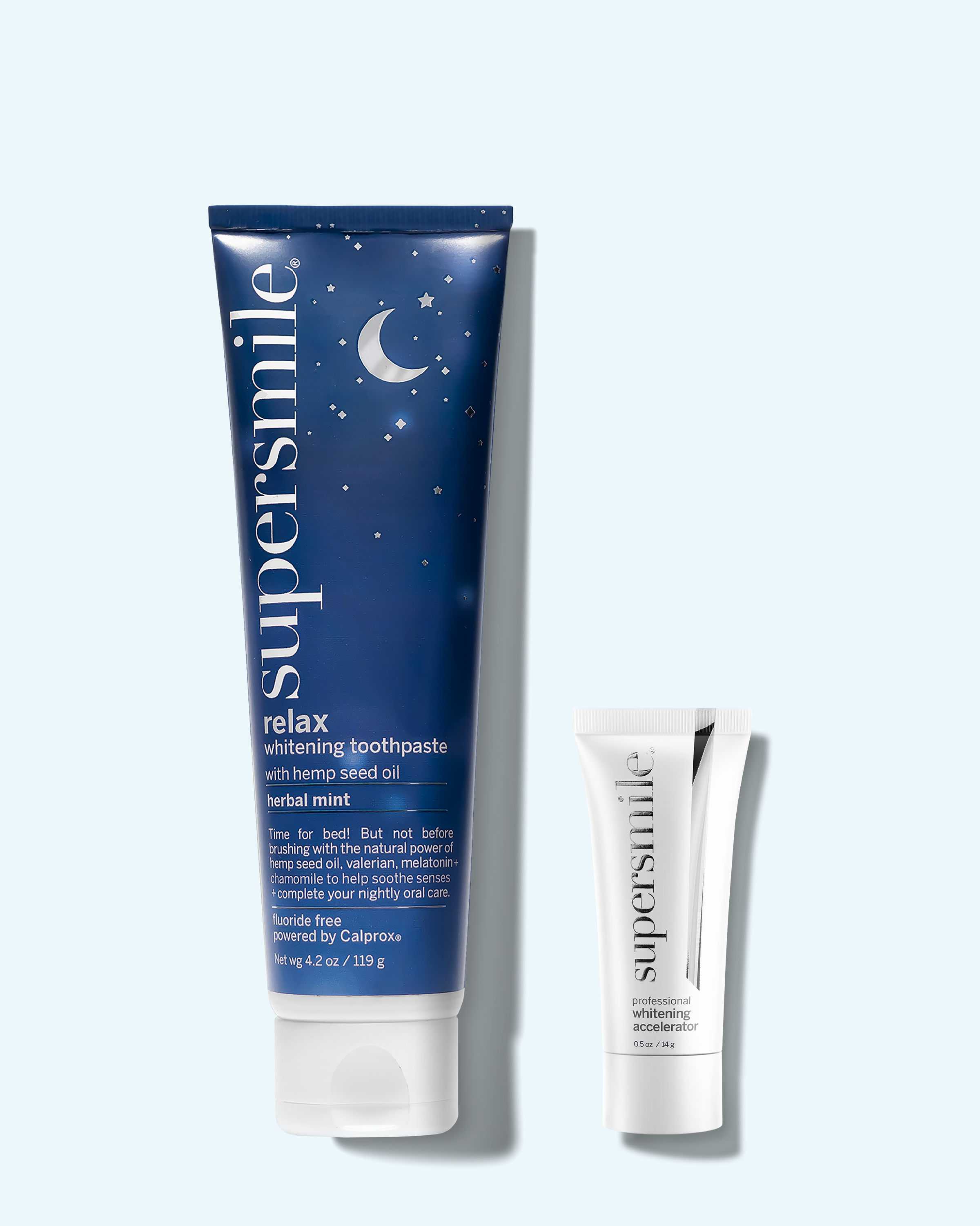 Relax Toothpaste + Accelerator | Supersmile – supersmile