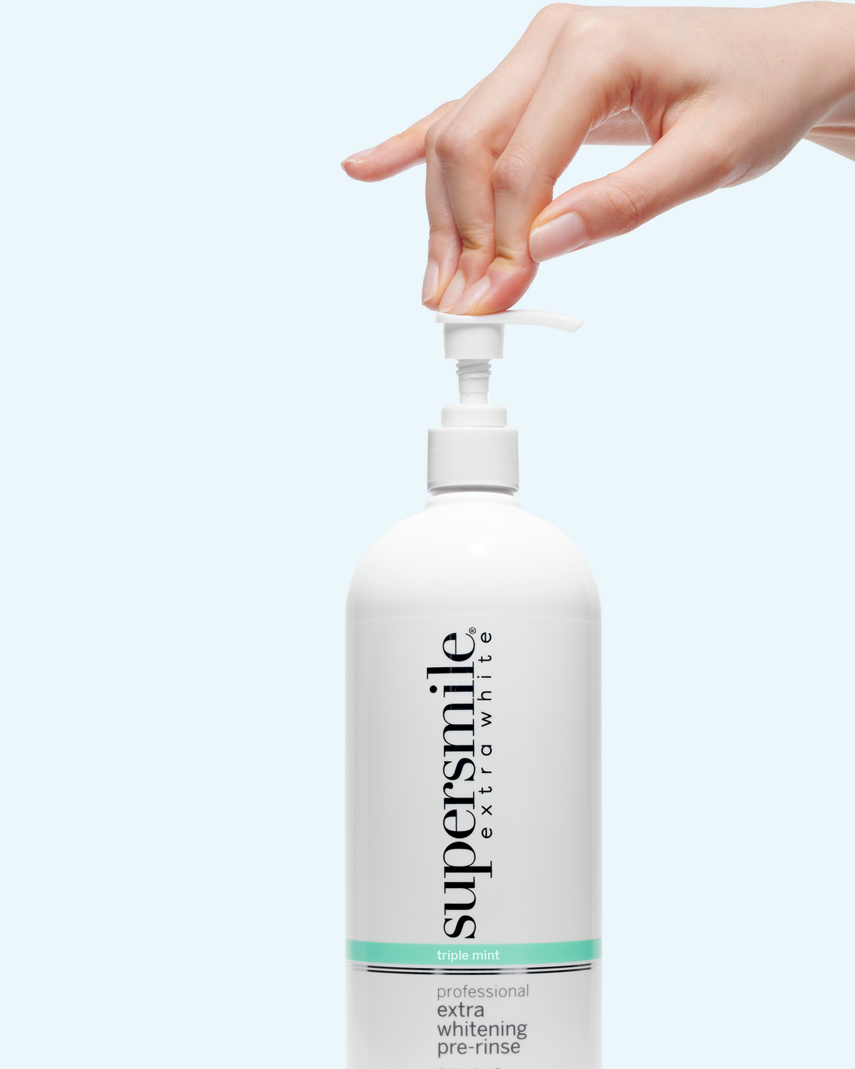 トリートメント **smile** Jumbo Extra White Pre-Rinse – supersmile