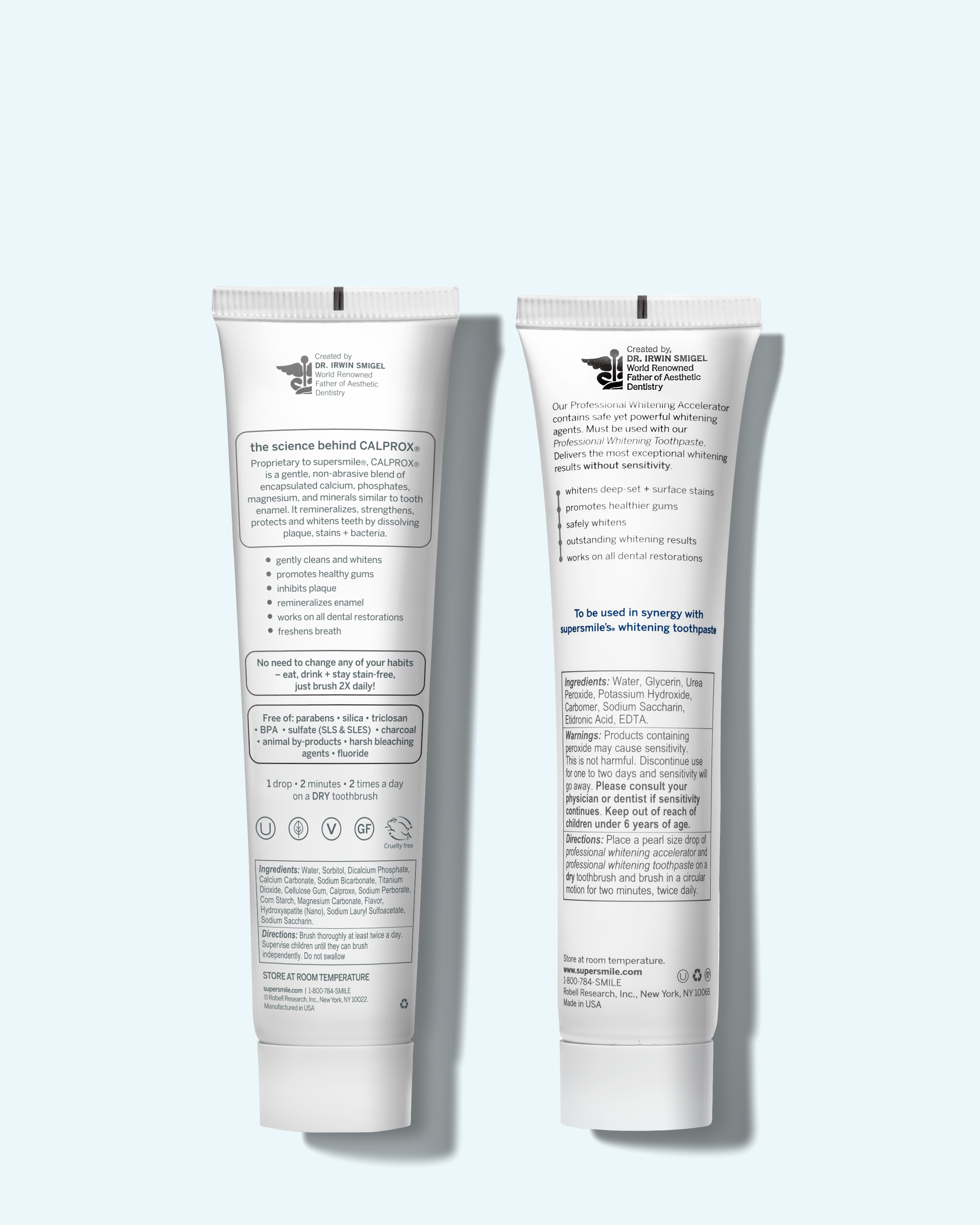 fluoride free professional whitening system