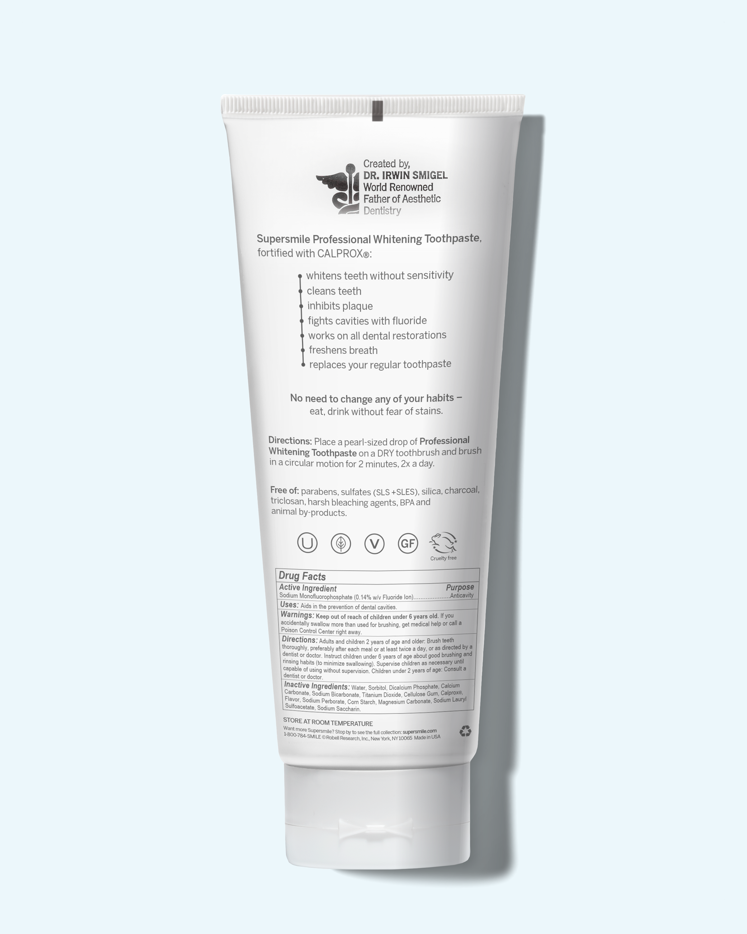 large professional whitening system