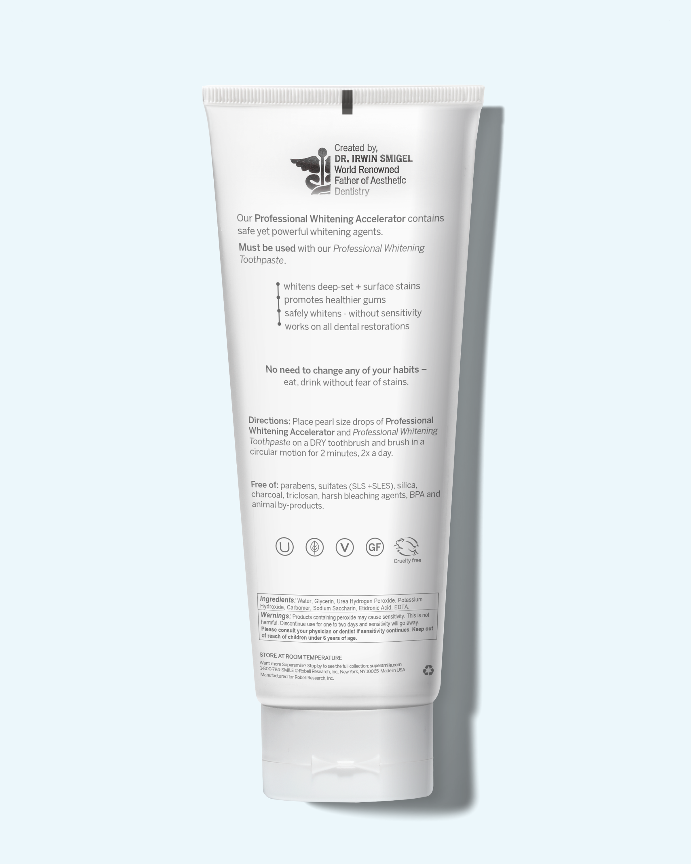 large professional whitening system