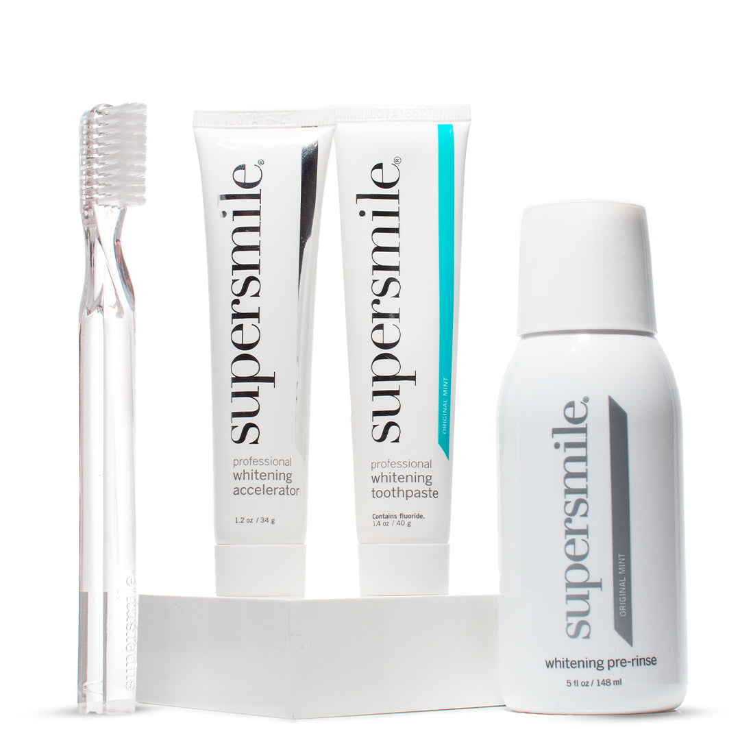 Professional Whitening Bundles - Deluxe Bundle -  Includes Whitening Pre-Rinse