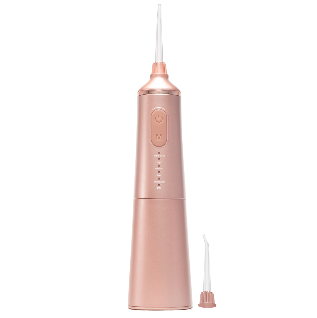 Zina Water Flosser - Improves gum health by removing particles, plaque - With 360 degree tip rotation